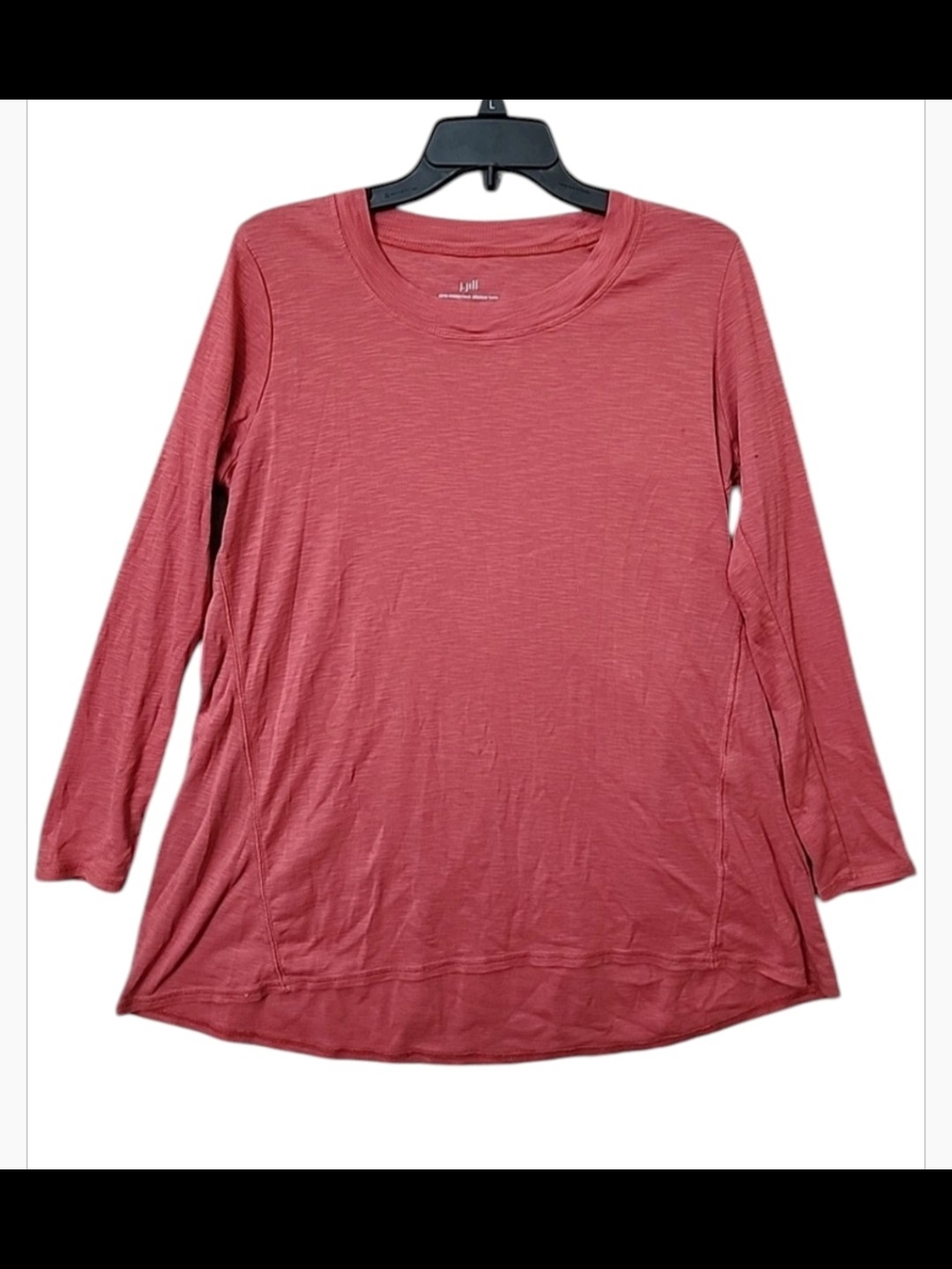 J. Jill Love Pima Scoop Neck Elliptical Tunic